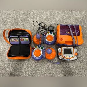 V smile game console and portable game pocket with 11 games